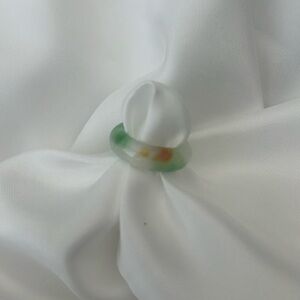 Size 6 // Natural Jade Ring - New/Unworn